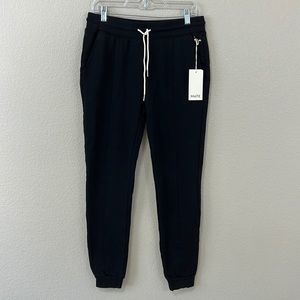 MATE the Label Fleece Front Seam Jogger Black Size Medium